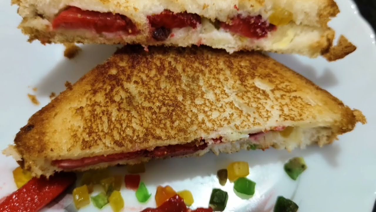 Strawberry sandwich recipe 
