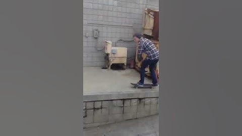 Fs 180 off a huge loading dock