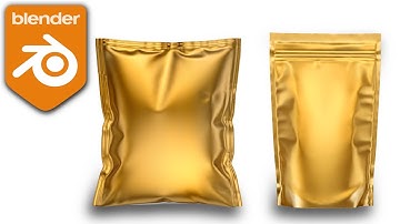 How to model Plastic Packaging in Blender + Making money with product visualization (Aryan)