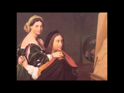 Ingres'nin "Rafael ve Fornarina" İsimli Tablosu (Sanat Tarihi / 19. Yüzyıl Avrupası'nda Sanat)