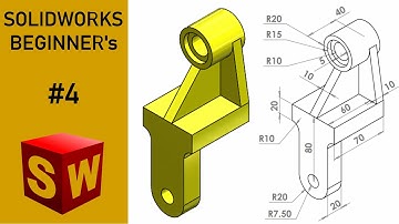 ⚡SOLIDWORKS || Beginners Tutorial || Exercise - 4