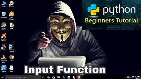 Python in Hindi -- Taking Input / Input Function !