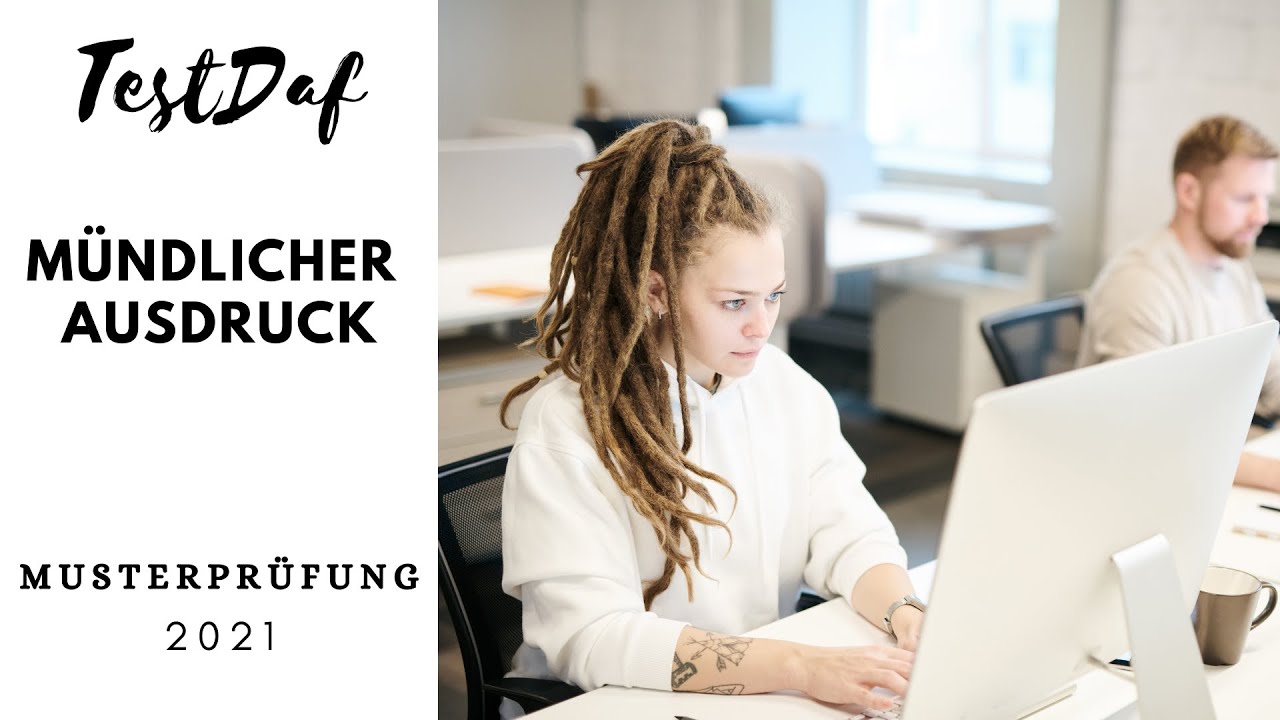 TestDaf Mündlicher Ausdruck | MUSTERPRÜFUNG - Sprechen (2021)