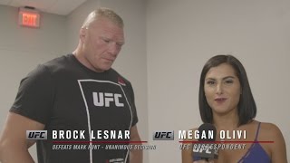 UFC 200: Brock Lesnar Backstage Interview Profile