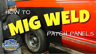 How To Mig Weld Wheel Arch Rust Repair Panels
