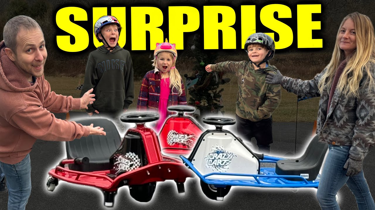 Я удивила своих детей на Рождество сумасшедшими машинками (самая лучшая реакция в моей жизни!)