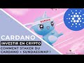 Comment staker gagner passivement du cardano avec yoroi  urgent sundaeswap airdrop 