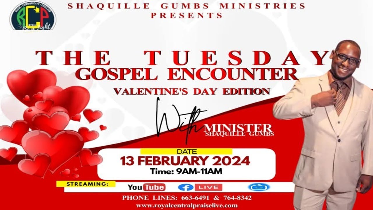 The Tuesday Gospel Encounter Tuesday 13th February 2024 RCPN Network YouTube