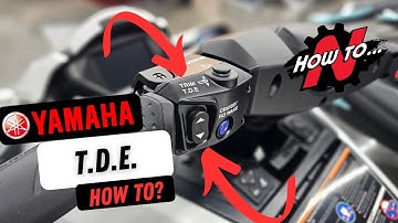 How To:  Use The Yamaha TDE System On A WaveRunner / PWC