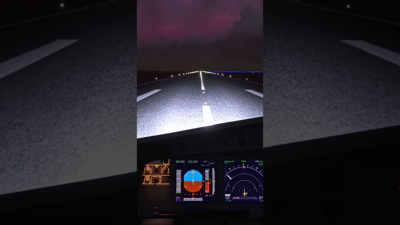 Tricky Night Landing!