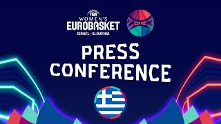 Pre-Event Press Conference: Greece