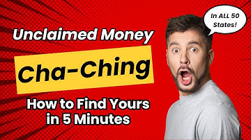 How to Find Unclaimed Money