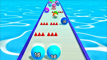 Ball Run 2048 - All Levels Gameplay Walkthrough Android iOS #6