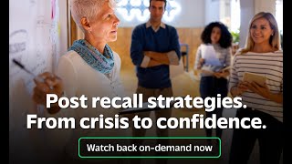 Sedgwick Product Recall   Post Recall Strategies Webinar