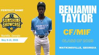 2026 Perfect Game Sunshine Showcase Skills Video