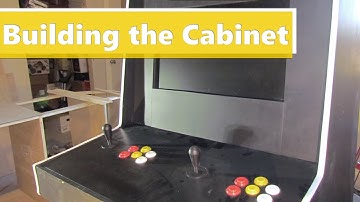 Making a Raspberry Pi Arcade Machine - Building the Cabinet