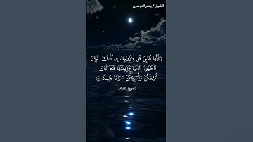 سورة الاحزاب من آية 27  إلى آية 29 بصوت الشيخ ياسر الدوسري♥♥