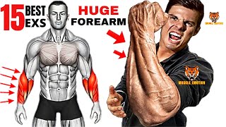 15 BEST Exercises for Bigger Forearms Workout