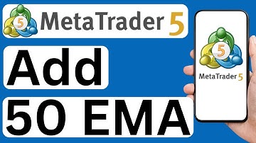 How to Add 50 EMA in MetaTrader 5 Mobile App - Easy to Follow