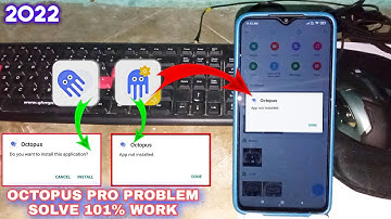 Octopus Pro App Not installed Problem Solve New Video