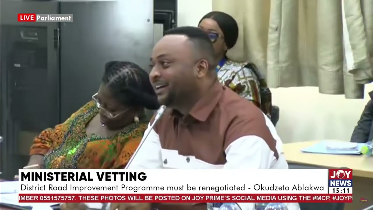 Okudzeto Ablakwa boldly tells committee member, Vincent Ekow Assafuah to do his job well.