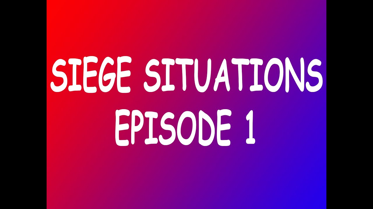 Rainbow Six Siege: Situations #1 - CQB Basics - YouTube