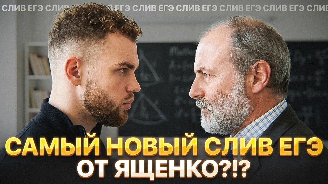 САМЫЙ НОВЫЙ СЛИВ ЕГЭ ОТ ЯЩЕНКО?!? | Ильич | 100балльный