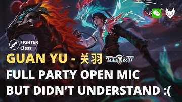 GUAN YU NEW SKIN! FULL PARTY MVP GAMEPLAY AND BUILD! Honor of Kings | 王者荣耀 | CN Server