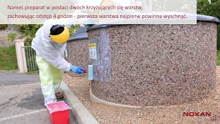 Powłoka antygraffiti - preparat Scalp Vernacryl 30