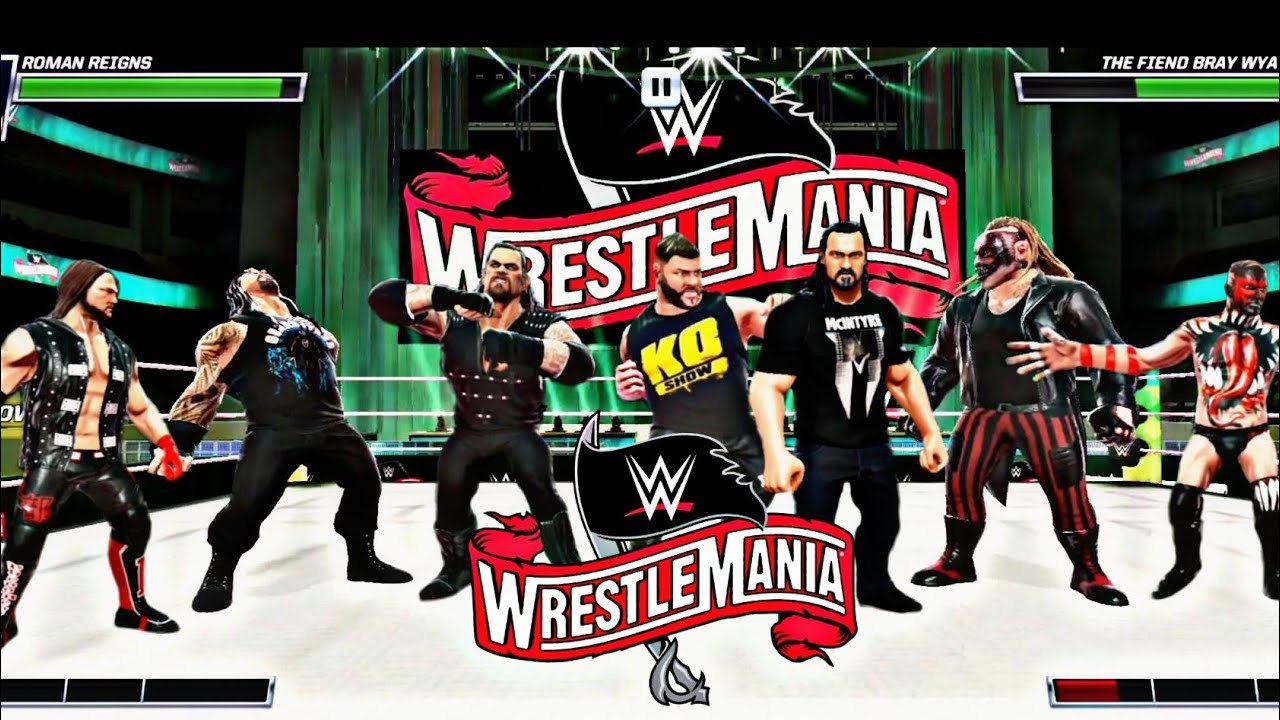 WrestleMania 36 WWE Mayhem Game