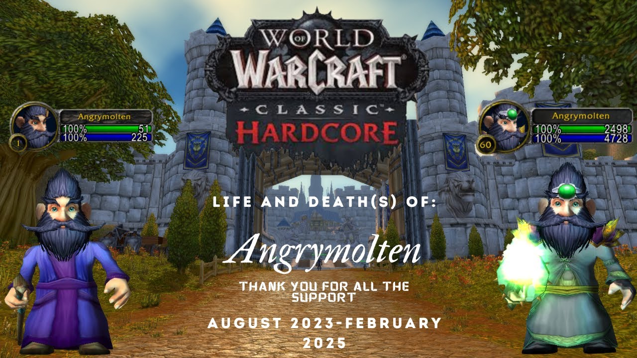 Hardcore Classic WoW AOE Mage Self Found Journey