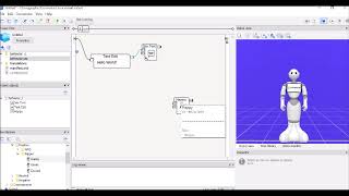 Getting Started with virtual Pepper robot & Choregraphe