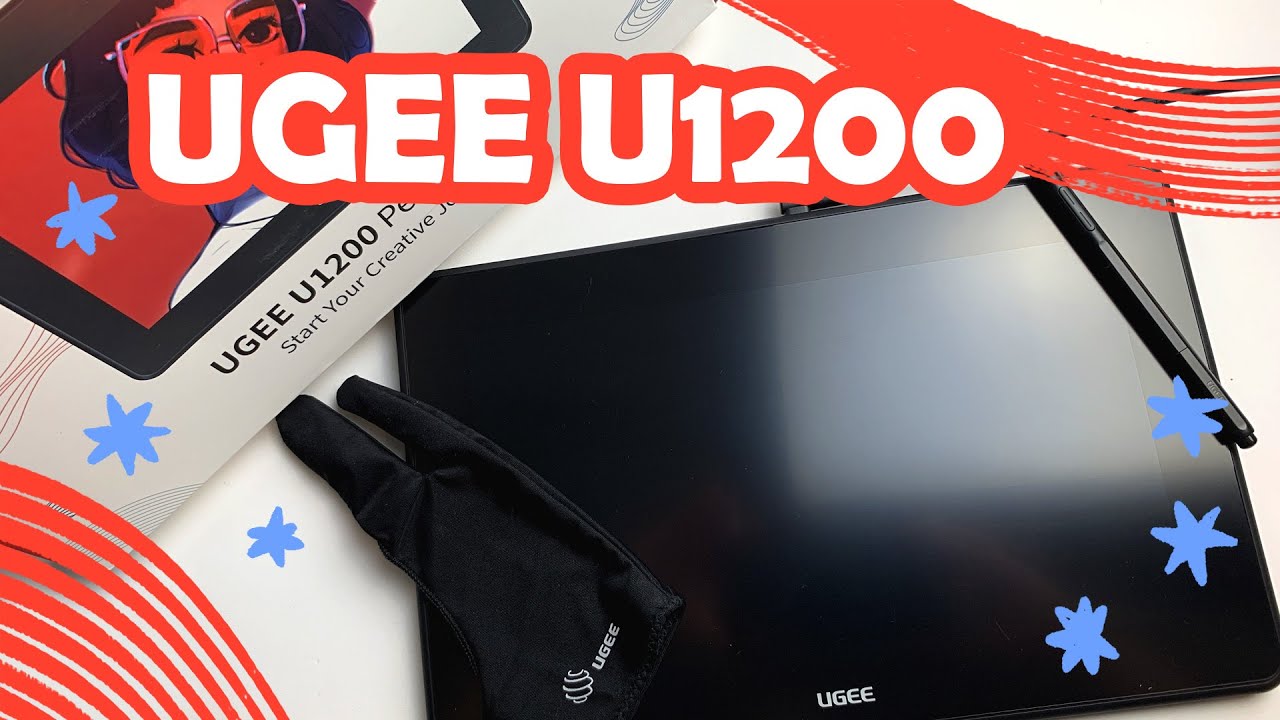 Ugee U1200 - Pen Display Review! - YouTube