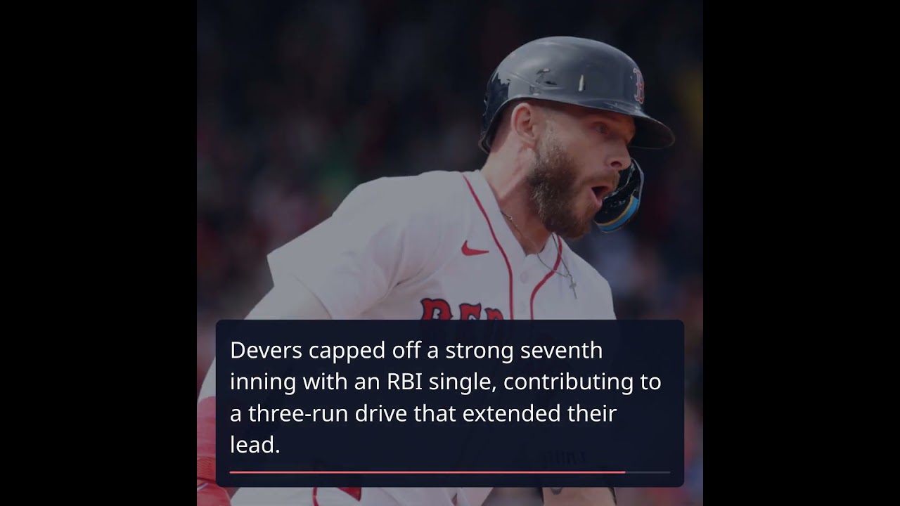 Red Sox Shine in Home Opener: Devers and Bregman Lead the Charge