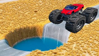 картинка: ПЕРЕЛЕТЕЛ ОГРОМНУЮ ЯМУ НА ГИГАНТСКОЙ ЛАМБЕ в ГТА 5 ОНЛАЙН (GTA 5 ONLINE)