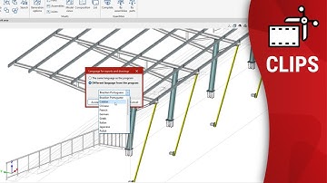 Multilingual export of reports in StruBIM Steel and CYPE Connect