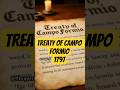 Treaty of Campo Formio 1797: Napoleon Redraws Europe