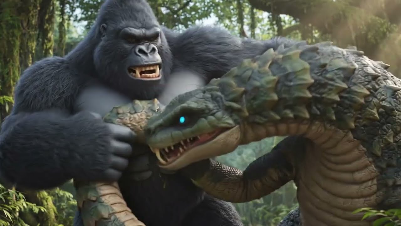 Epic Battle: Kaiju Kong Clash King Kong vs Titanoboa | The Most Dangerous Hunt Yet