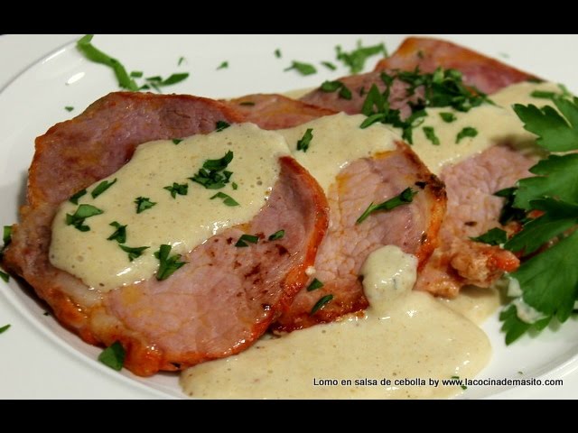 LOMO DE CERDO EN SALSA FACIL Y ESPECTACULAR - YouTube