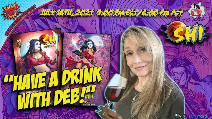 Have A Drink With Deborah Tucci Live Stream!