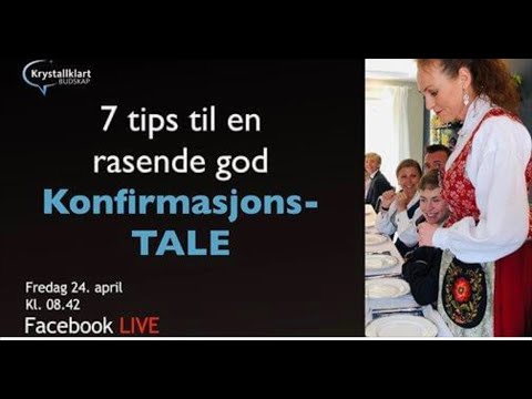 💎 Ep. 14  Syv tips til en rasende bra konfirmasjonstale