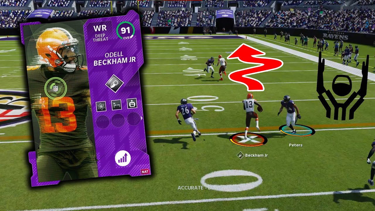 Odell Beckham Jr  goes NUCLEAR! Madden 21 Ultimate Team Gameplay