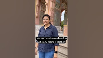 UGC NET aspirants when they just start preparing 😅 #shorts #shortsfeed