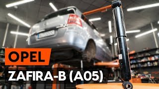 Como mudar Sensor arvore de cames OPEL ZAFIRA B (A05) - vídeo grátis online