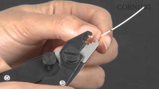 NO AUDIO: 900 Micron Tight Buffered Fiber Preparation - UniCam High-Performance Connectors