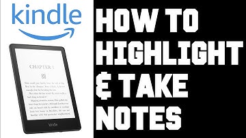 Kindle Paperwhite How To Highlight & Take Notes - How To Use Highlighter Function Kindle Paperwhite