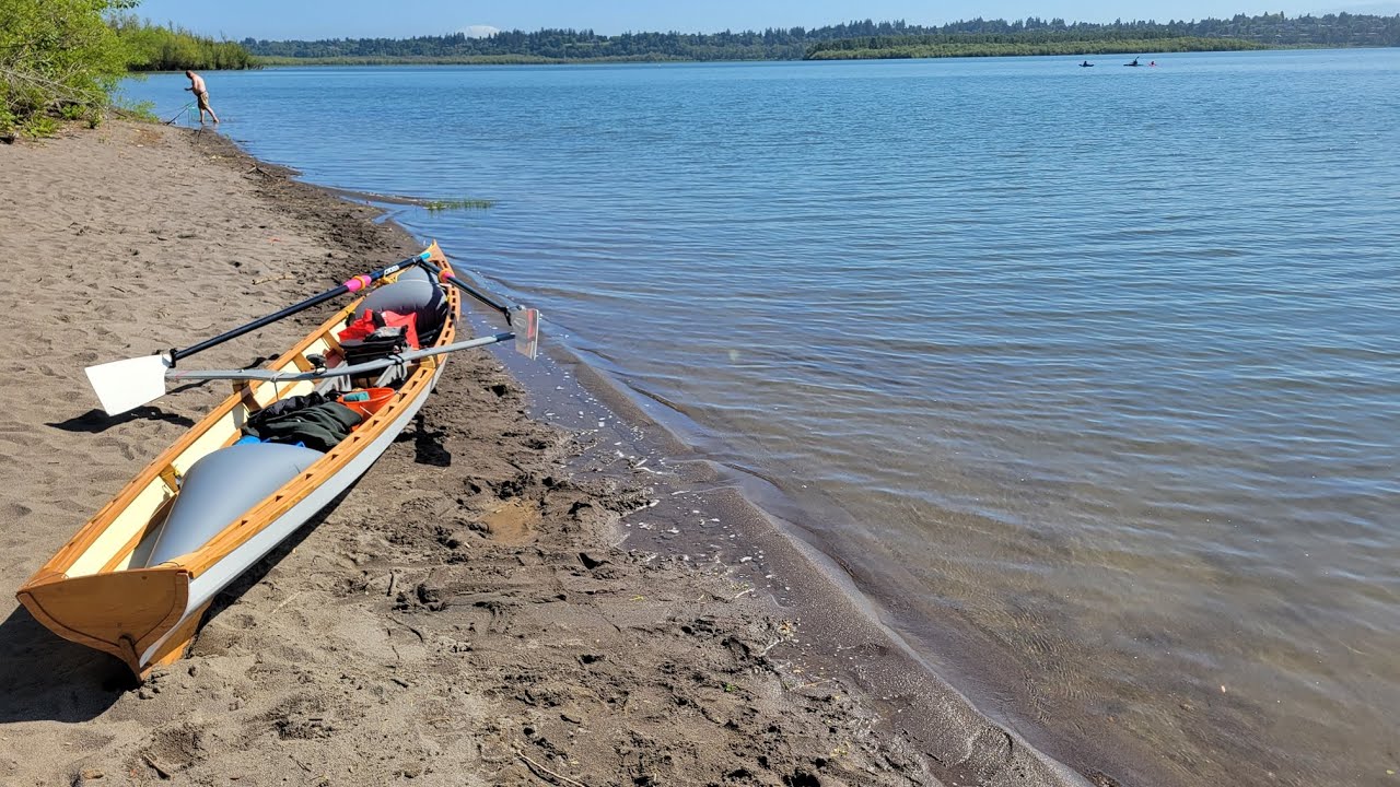 EP113 - Rowing Lake River - Columbia River to Vancouver Lake - Exercise and Travel