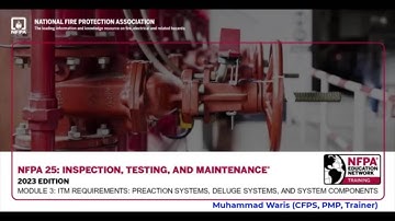 NFPA 25 Inspection testing Maintenace #itm #nfpa #firesafety