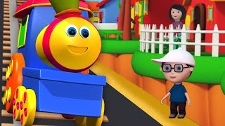 바브, 기차 | 기차 노래에 바퀴 | 아이들의 노래와 가사