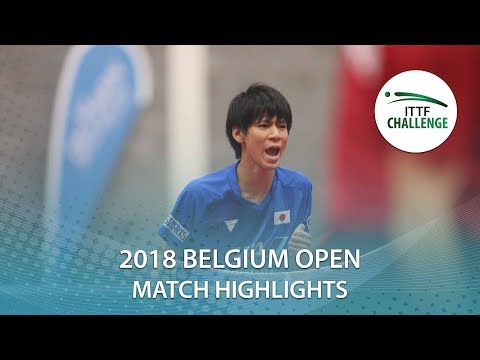 Togami Shunsuke vs Andrei Putuntica | 2018 ITTF Belgium Open Highlights ( U21 Final )